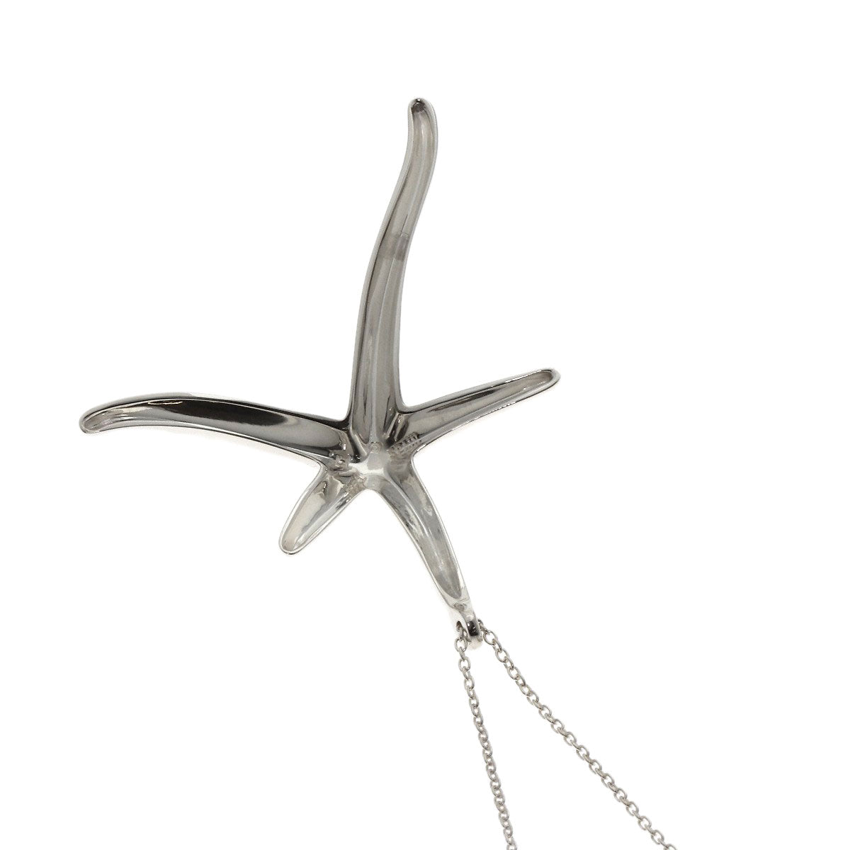 TIFFANY&Co. Starfish Medium Necklace Silver Ladies [Used]