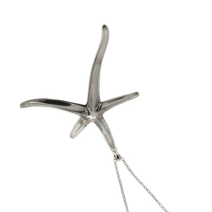 TIFFANY&Co. Starfish Medium Necklace Silver Ladies [Used]