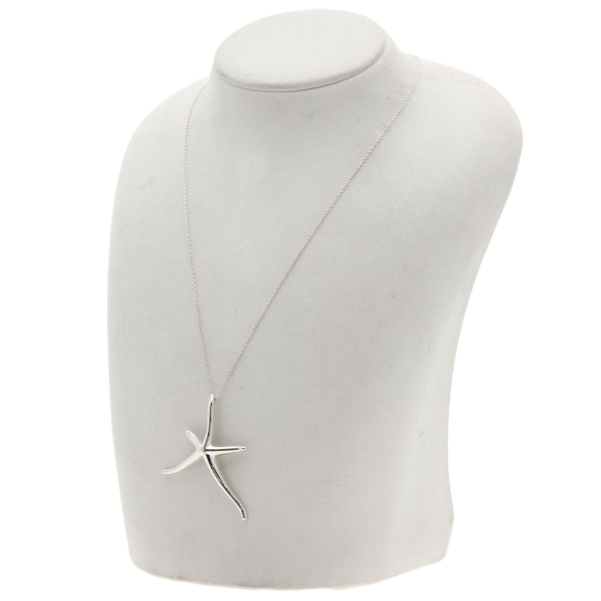 TIFFANY&Co. Starfish Medium Necklace Silver Ladies [Used]