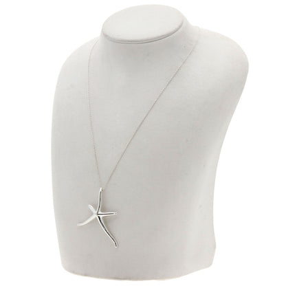 TIFFANY&Co. Starfish Medium Necklace Silver Ladies [Used]