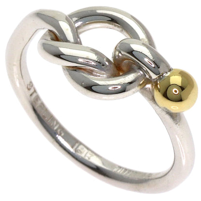 TIFFANY&Co. Love knot Ring Silver 18K Yellow GoldLadies [Used]