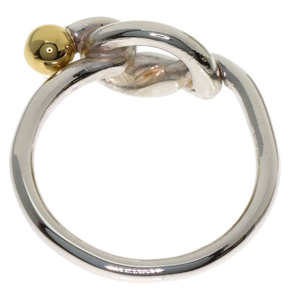 TIFFANY&Co. Love knot Ring Silver 18K Yellow GoldLadies [Used]