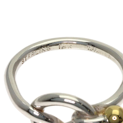 TIFFANY&Co. Love knot Ring Silver 18K Yellow GoldLadies [Used]