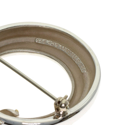 TIFFANY&Co. Signature Brooch Silver 18K Yellow GoldLadies [Used]