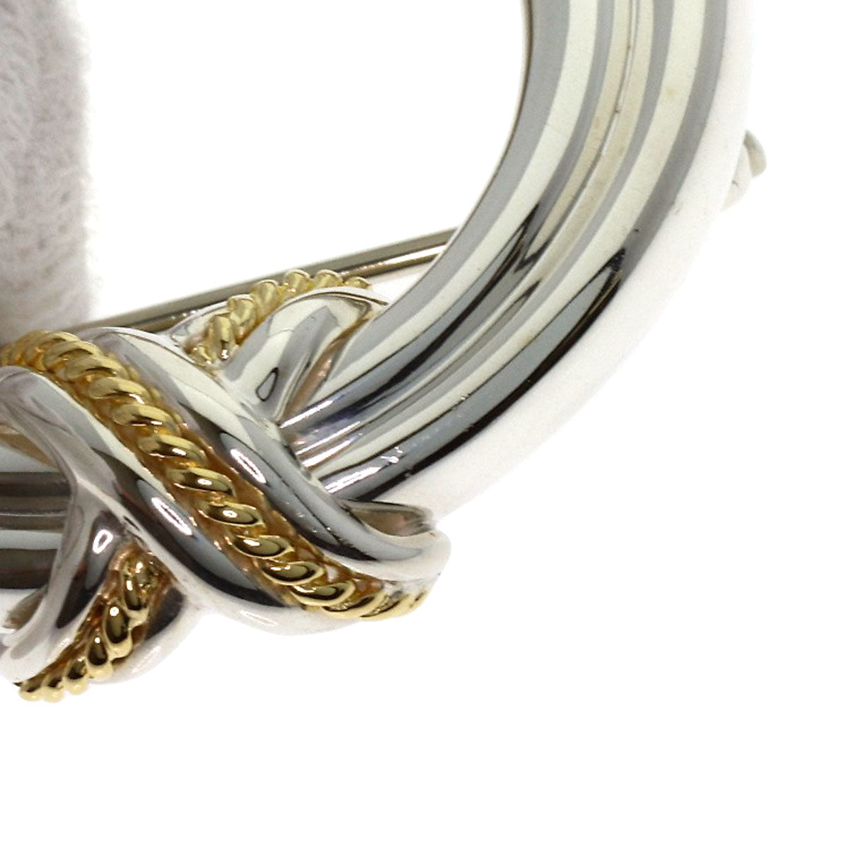 TIFFANY&Co. Signature Brooch Silver 18K Yellow GoldLadies [Used]