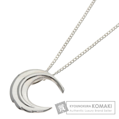 TIFFANY&Co. Crescent moon Necklace Silver Ladies [Used]