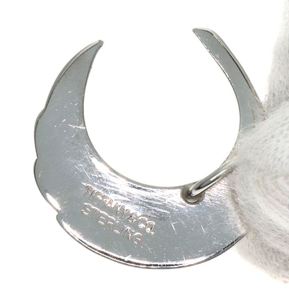 TIFFANY&Co. Crescent moon Necklace Silver Ladies [Used]
