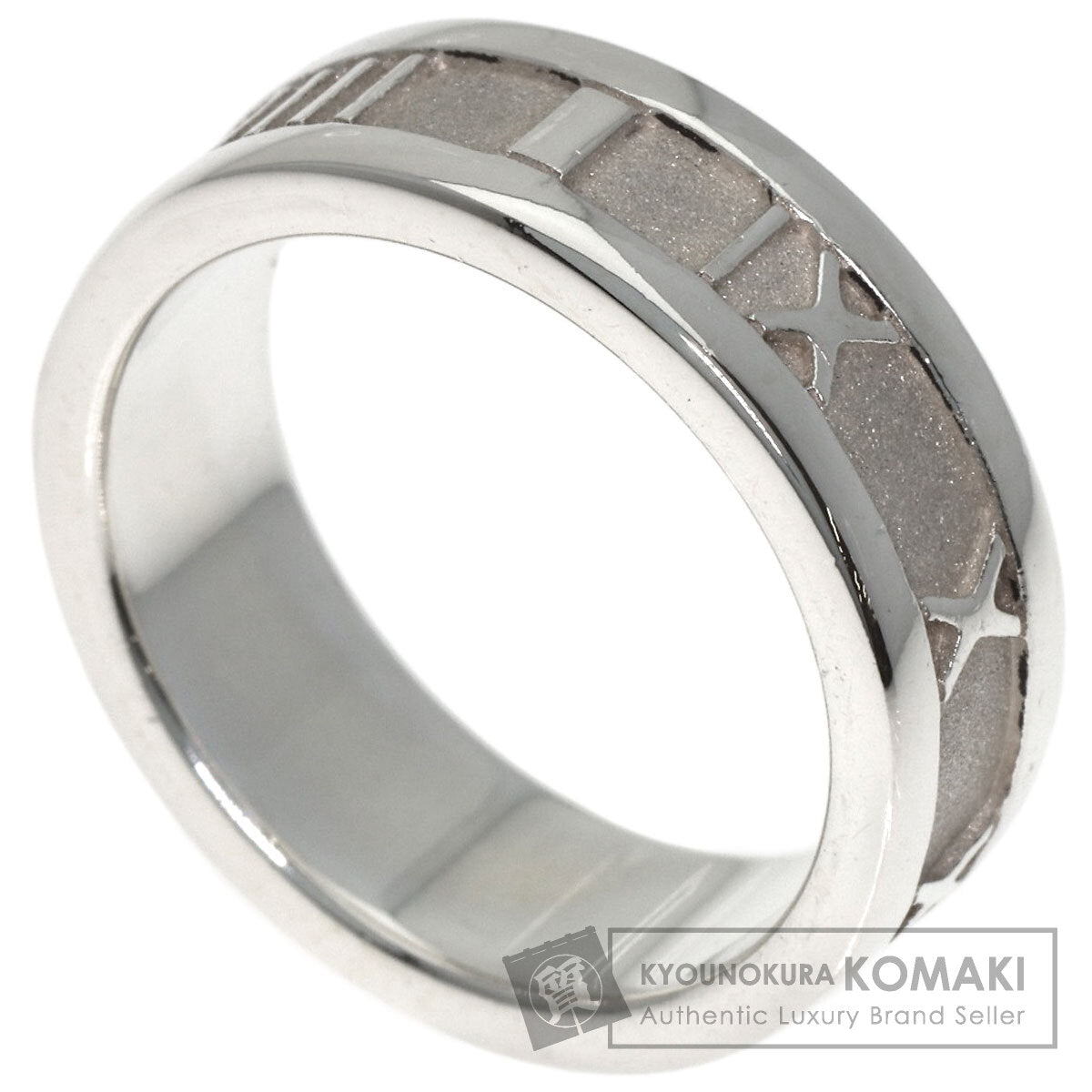 TIFFANY&Co. Atlas Ring Silver Ladies [Used]
