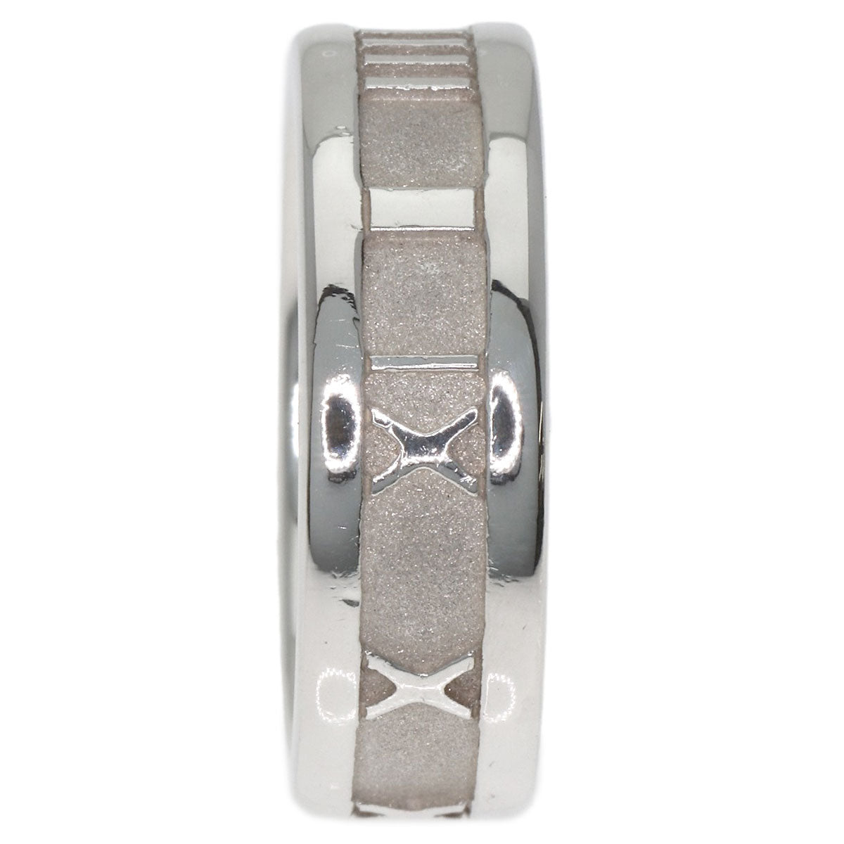 TIFFANY&Co. Atlas Ring Silver Ladies [Used]