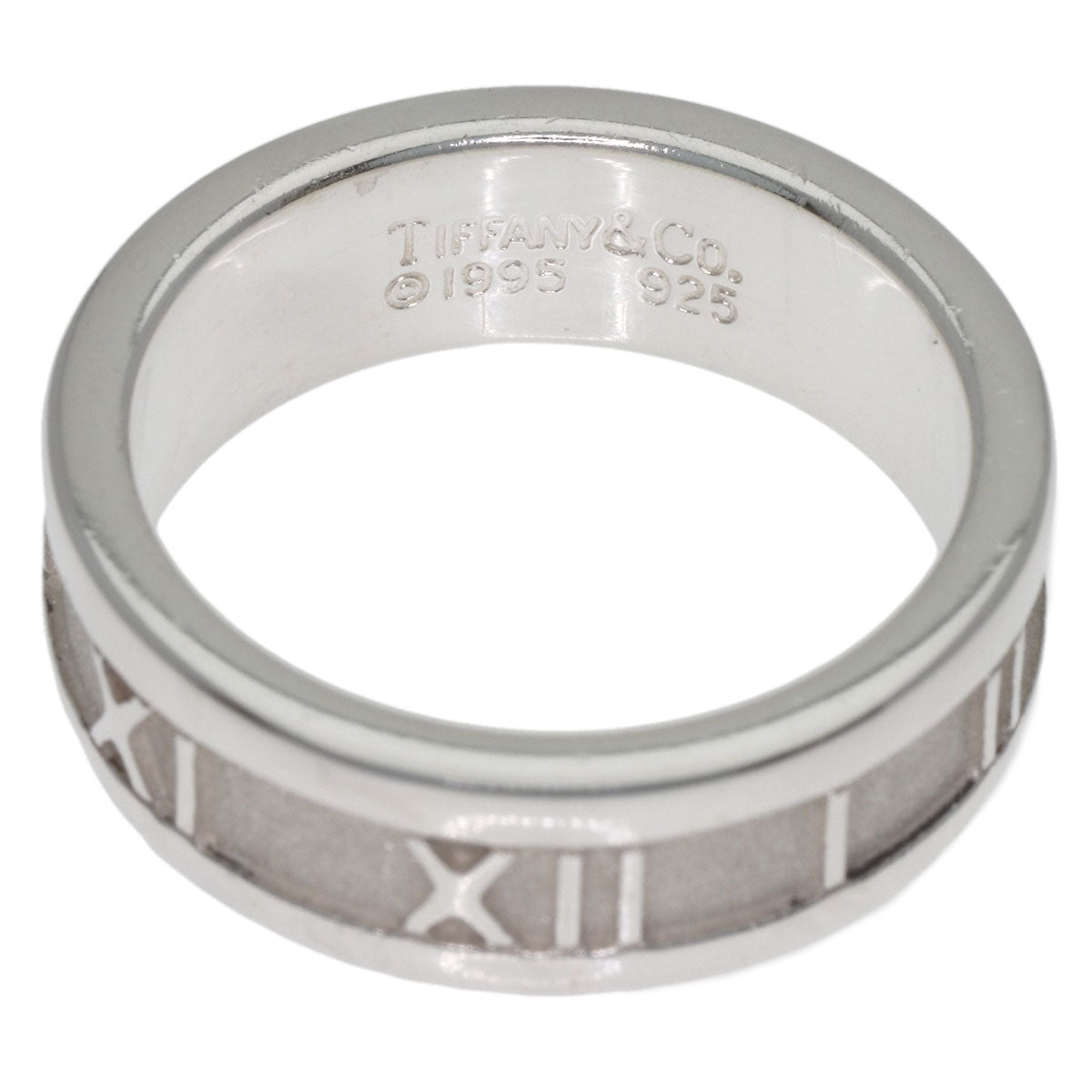 TIFFANY&Co. Atlas Ring Silver Ladies [Used]