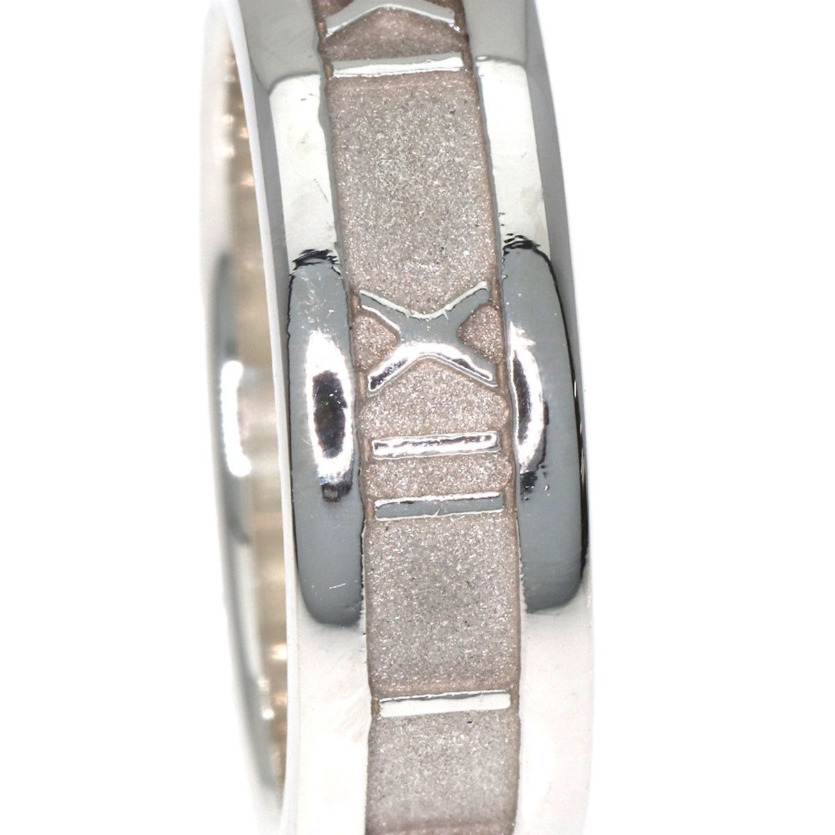 TIFFANY&Co. Atlas Ring Silver Ladies [Used]