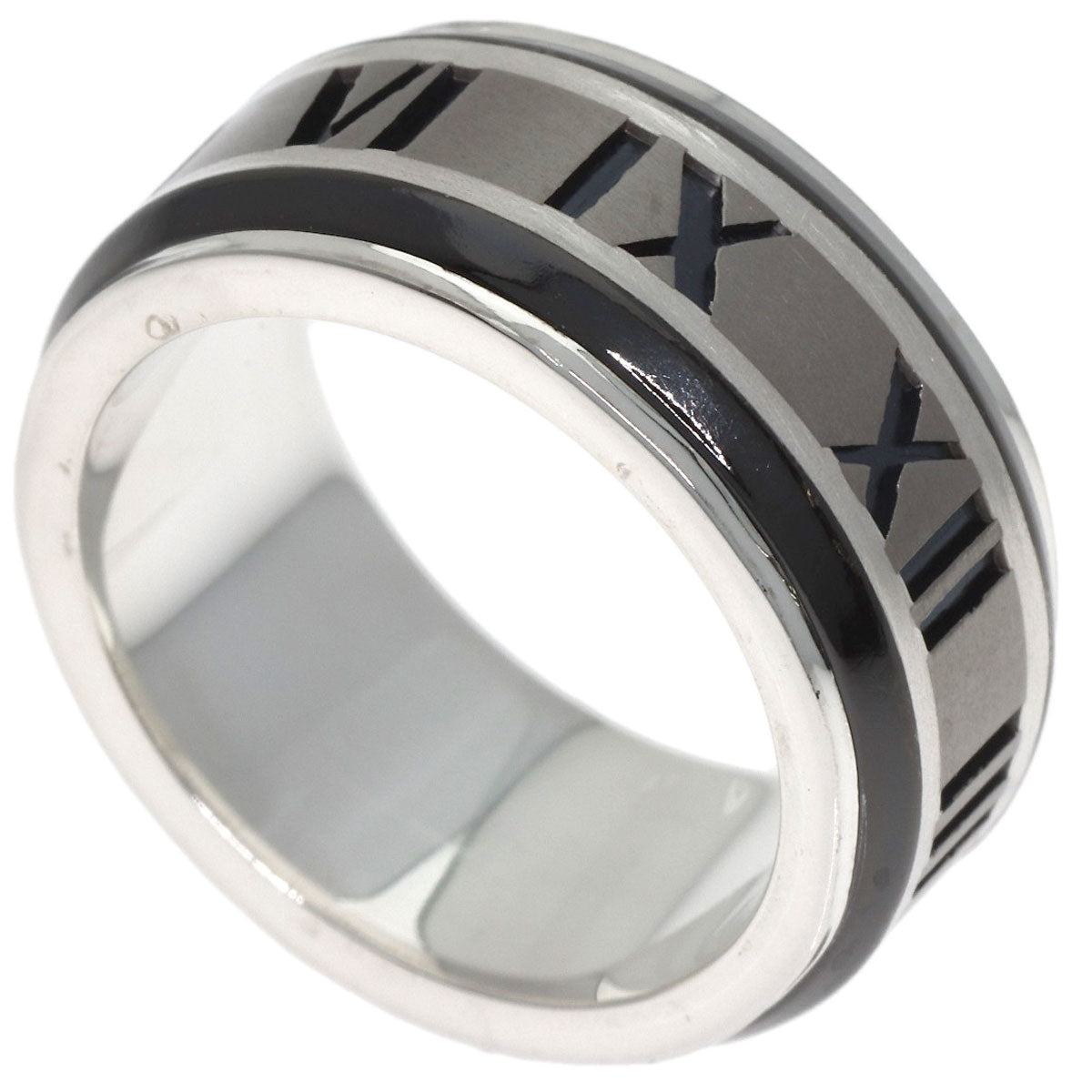 TIFFANY&Co. Atlas Ring Silver TitaniumLadies [Used]