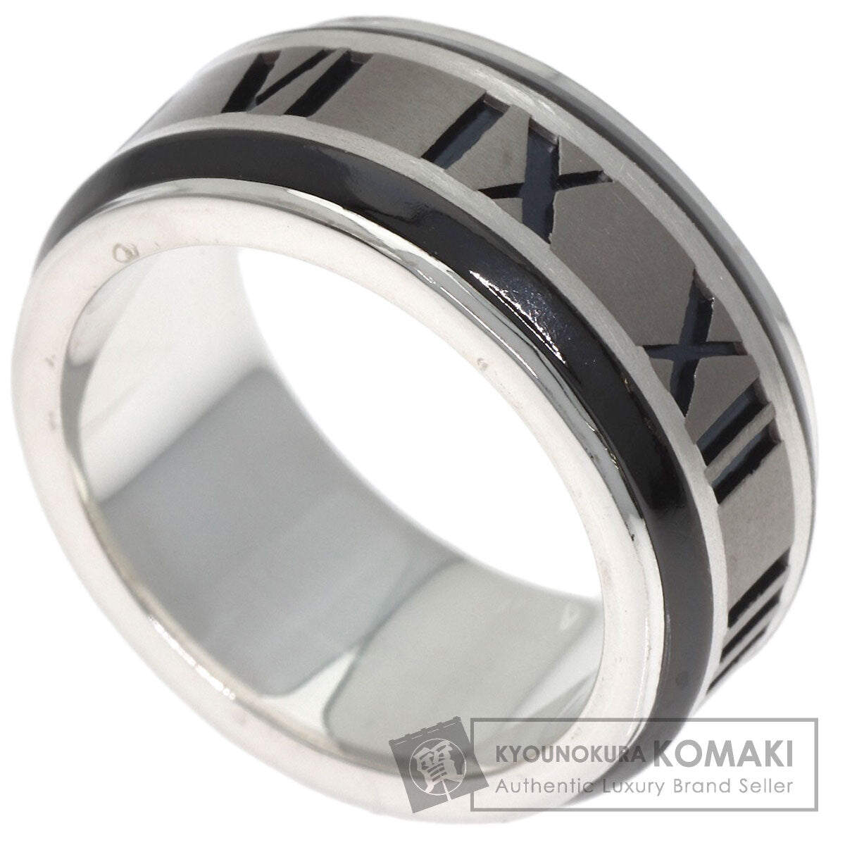 TIFFANY&Co. Atlas Ring Silver TitaniumLadies [Used]