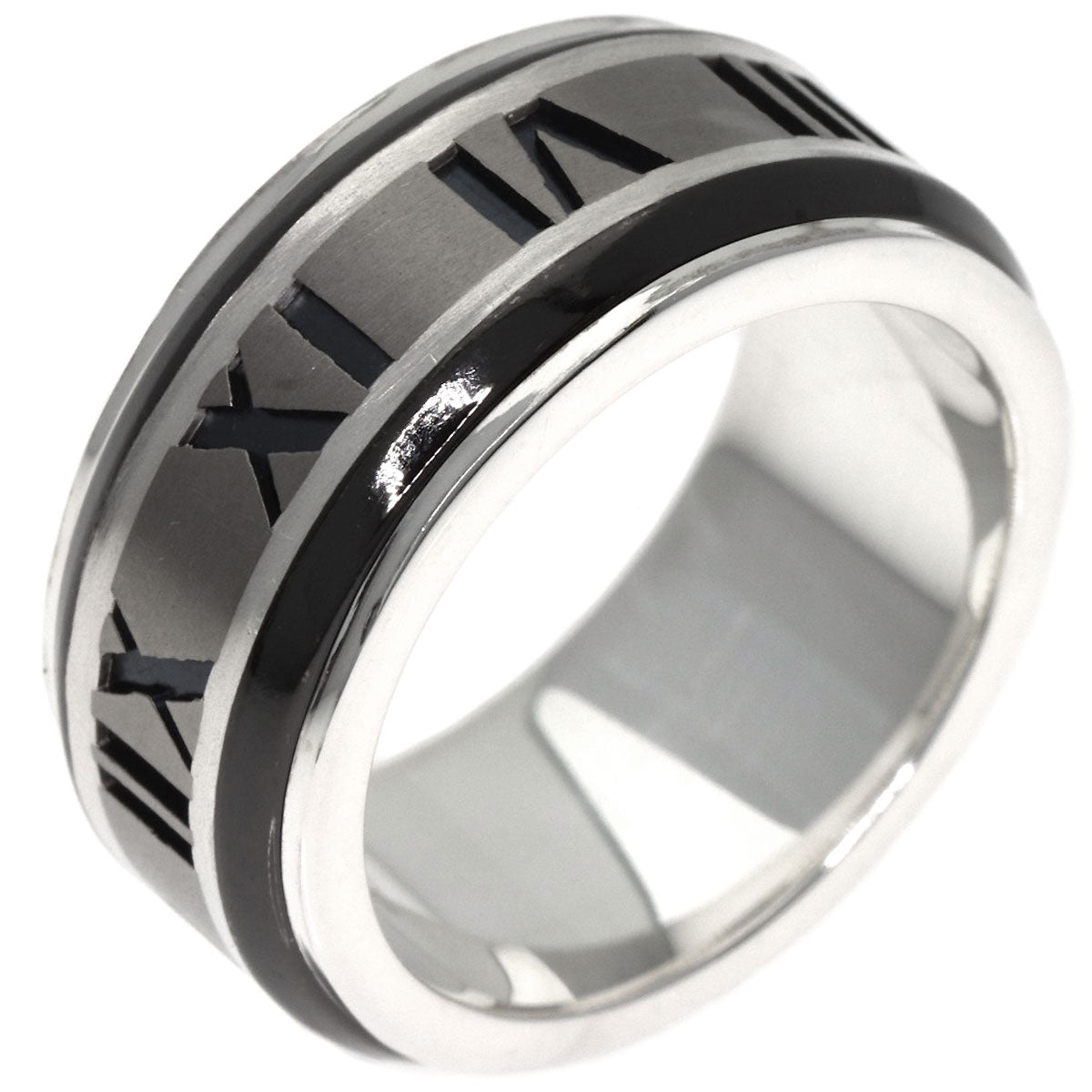 TIFFANY&Co. Atlas Ring Silver TitaniumLadies [Used]