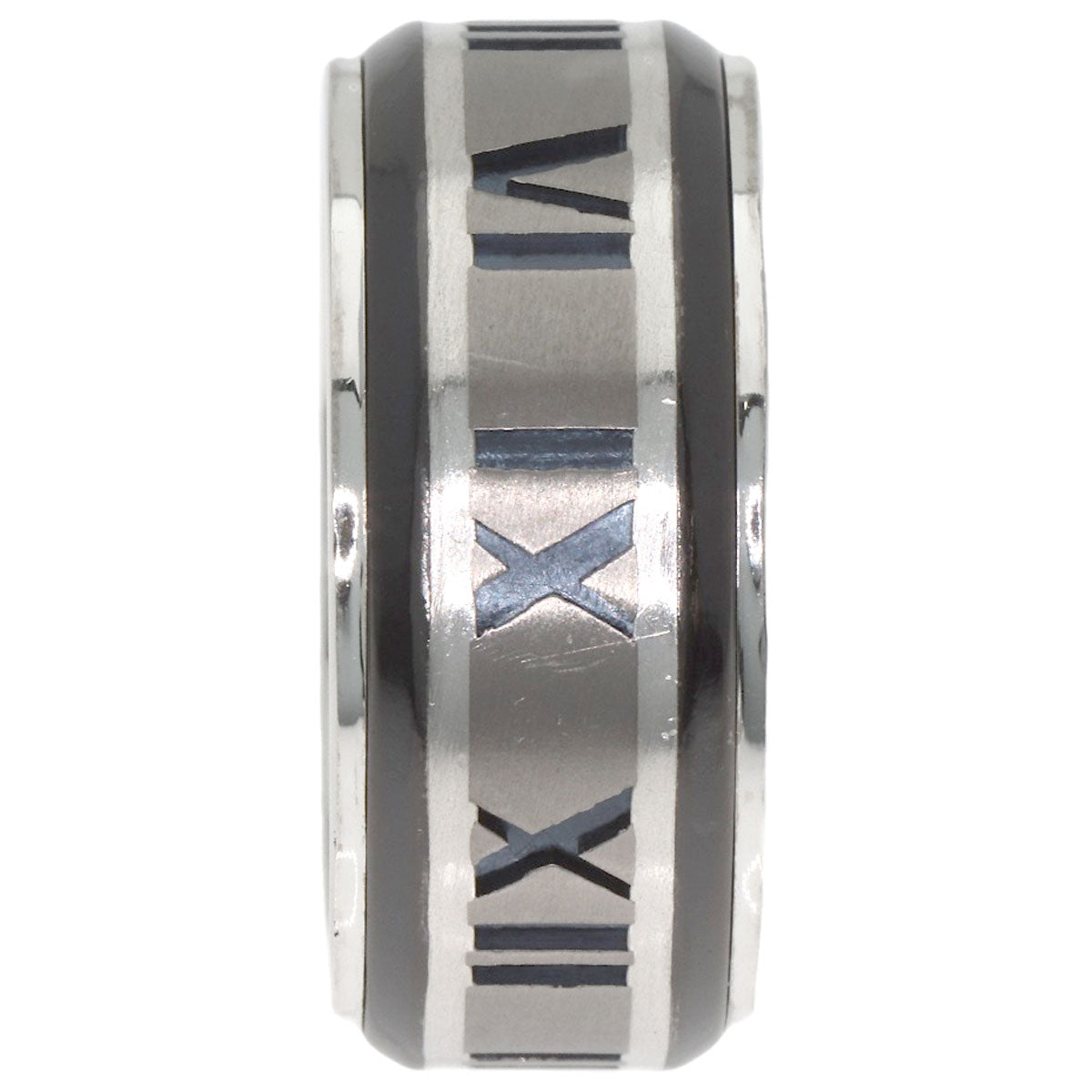 TIFFANY&Co. Atlas Ring Silver TitaniumLadies [Used]