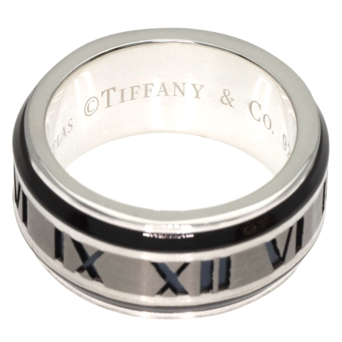 TIFFANY&Co. Atlas Ring Silver TitaniumLadies [Used]