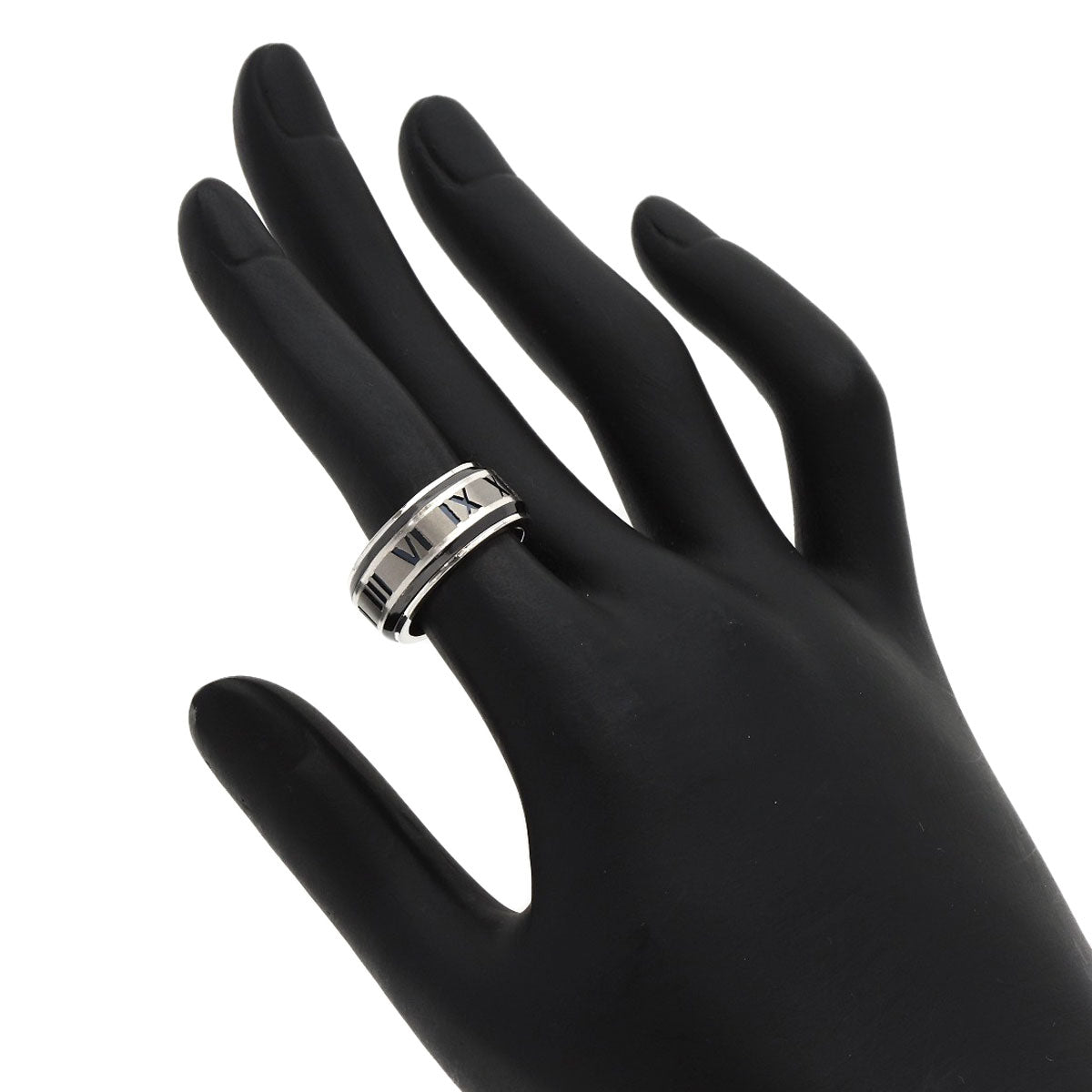 TIFFANY&Co. Atlas Ring Silver TitaniumLadies [Used]