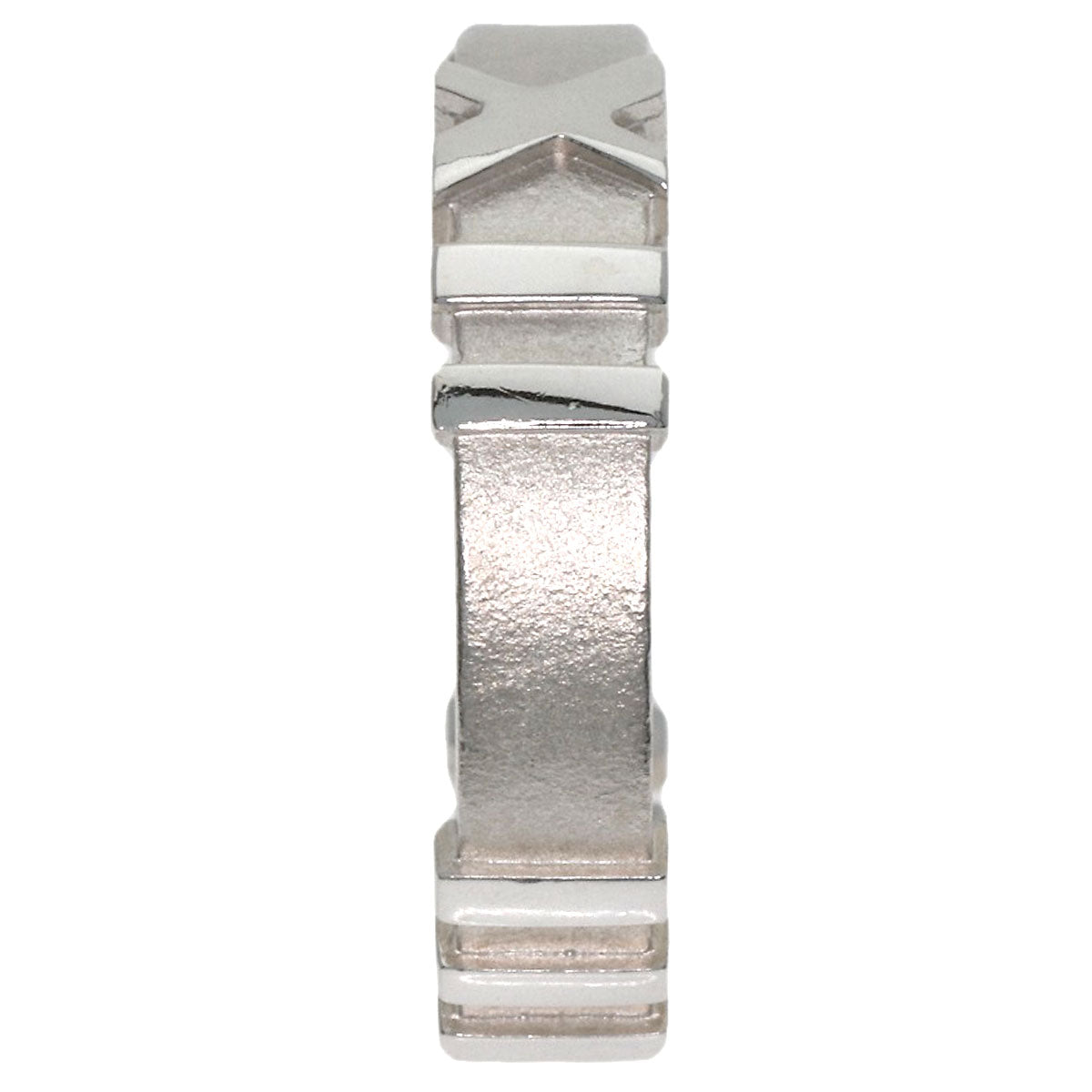 TIFFANY&Co. Atlas Ring Silver Ladies [Used]