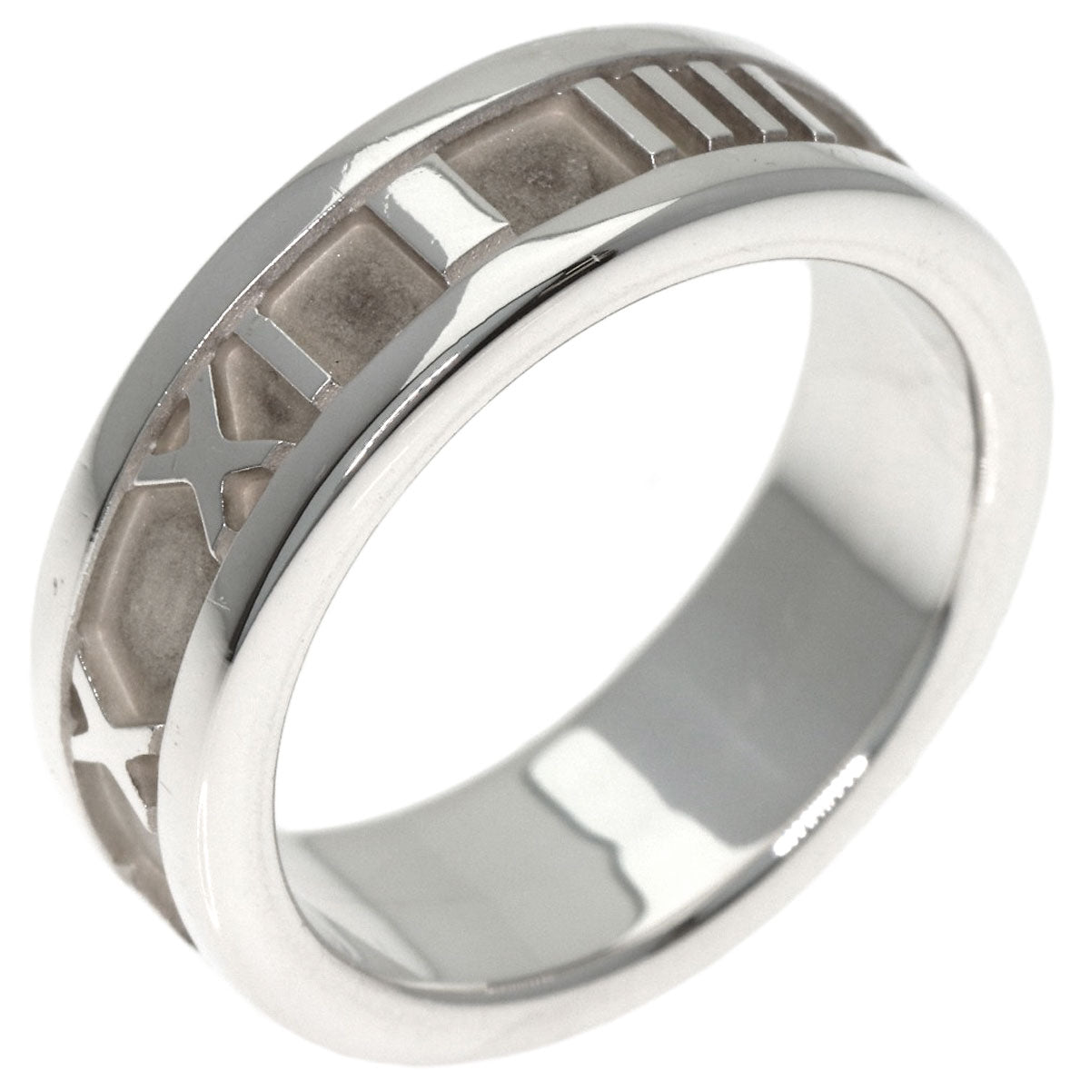 TIFFANY&Co. Atlas Ring Silver Ladies [Used]