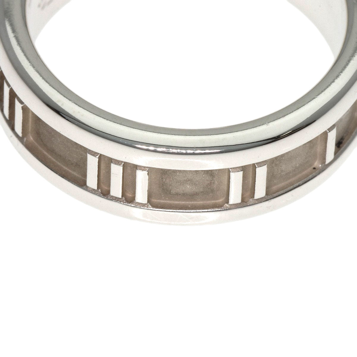 TIFFANY&Co. Atlas Ring Silver Ladies [Used]
