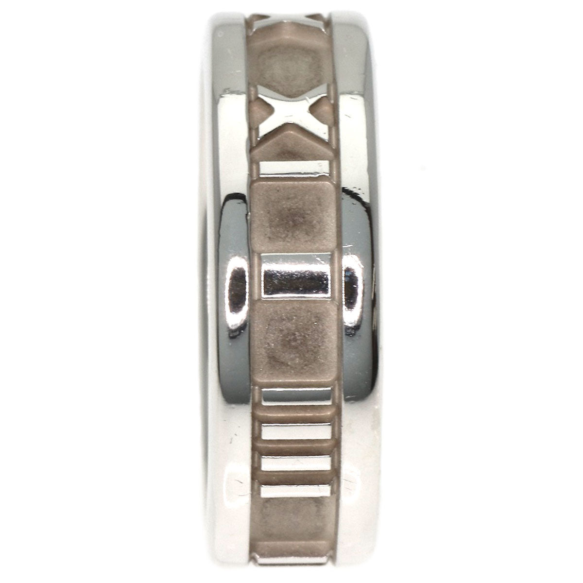 TIFFANY&Co. Atlas Ring Silver Ladies [Used]