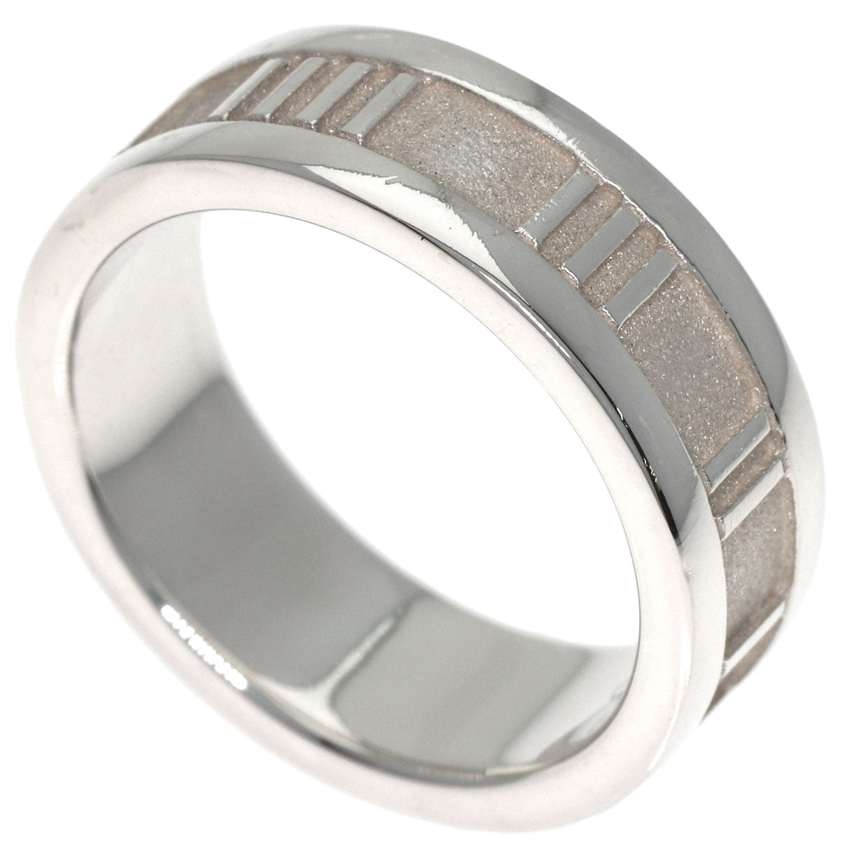 TIFFANY&Co. Atlas Ring Silver Ladies [Used]