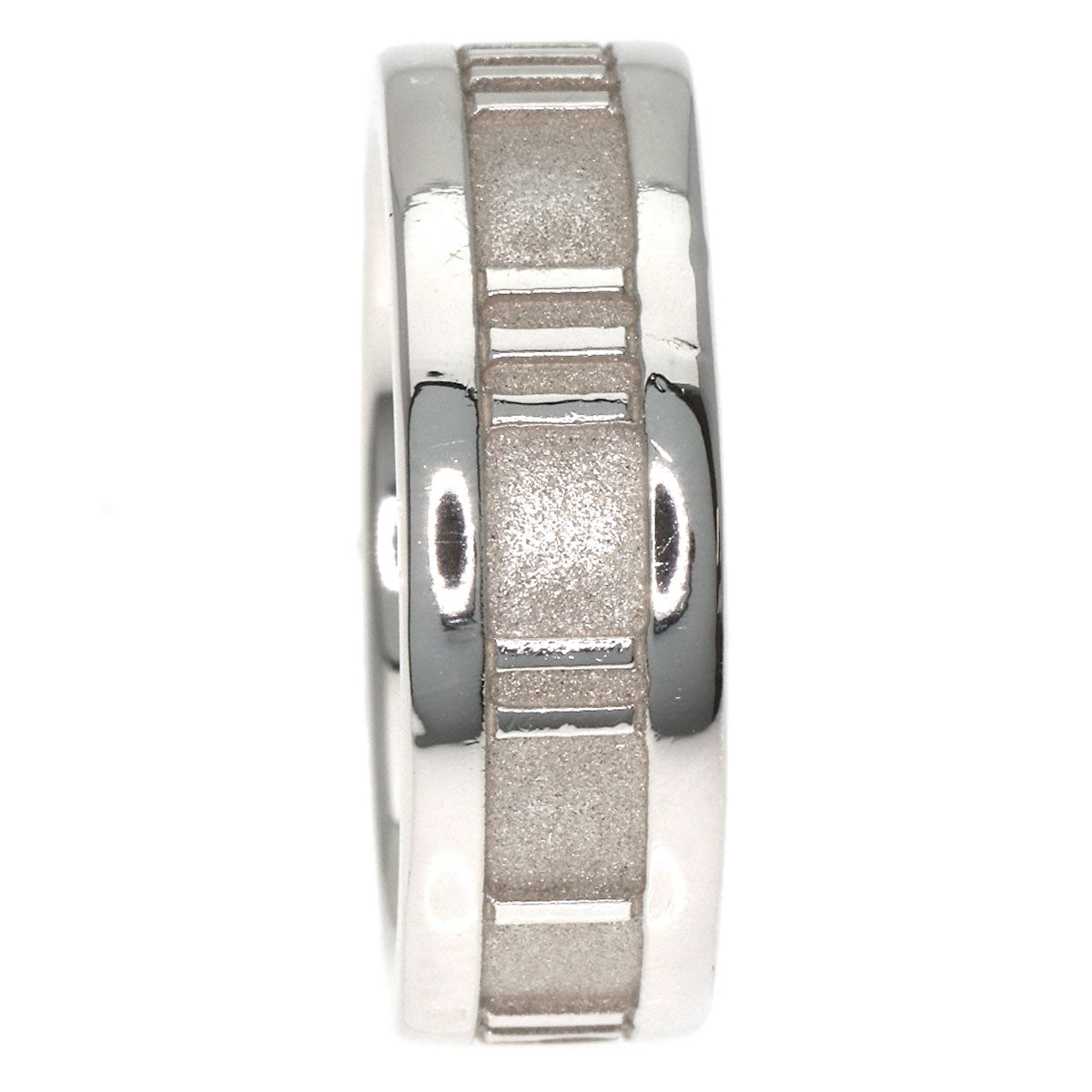 TIFFANY&Co. Atlas Ring Silver Ladies [Used]