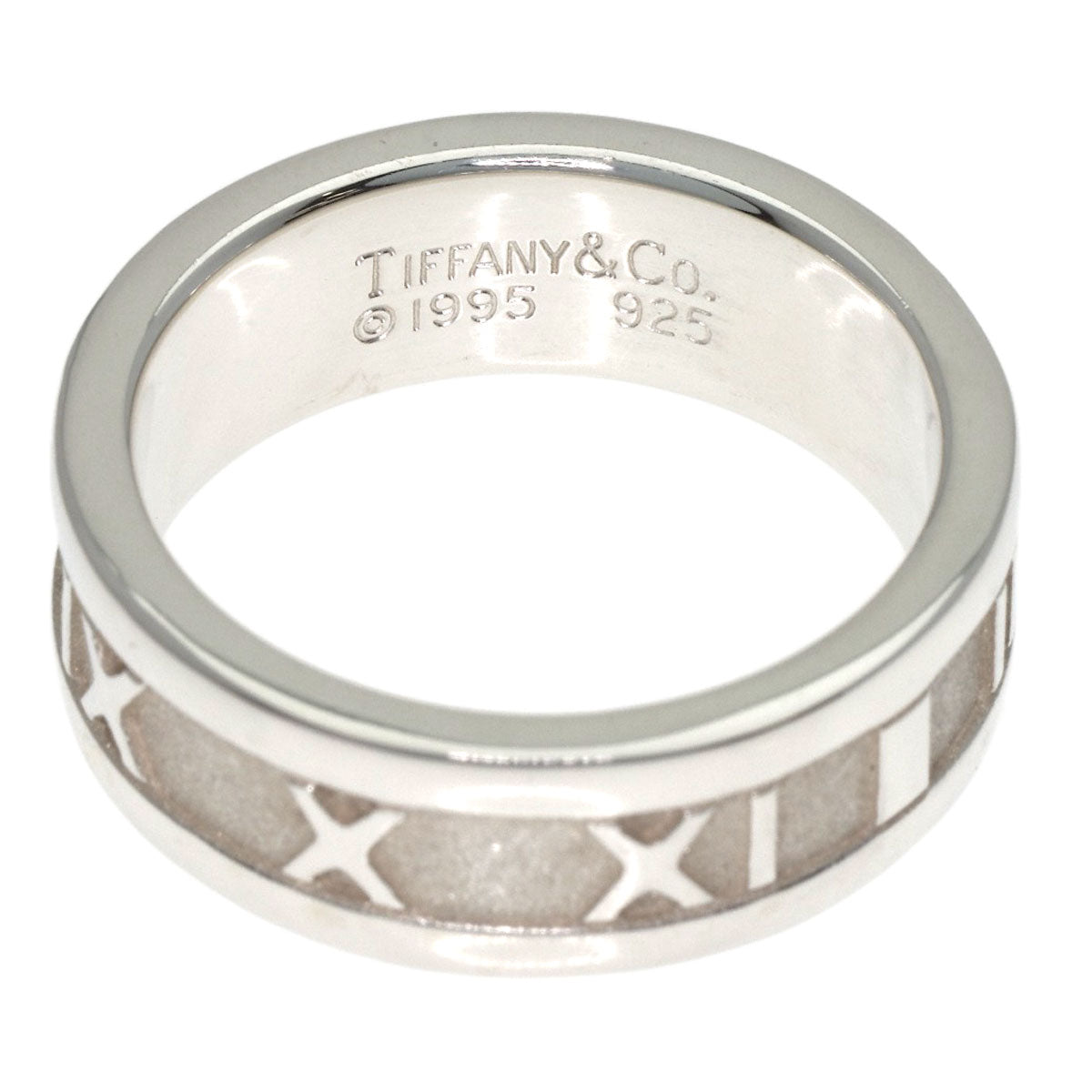 TIFFANY&Co. Atlas Ring Silver Ladies [Used]