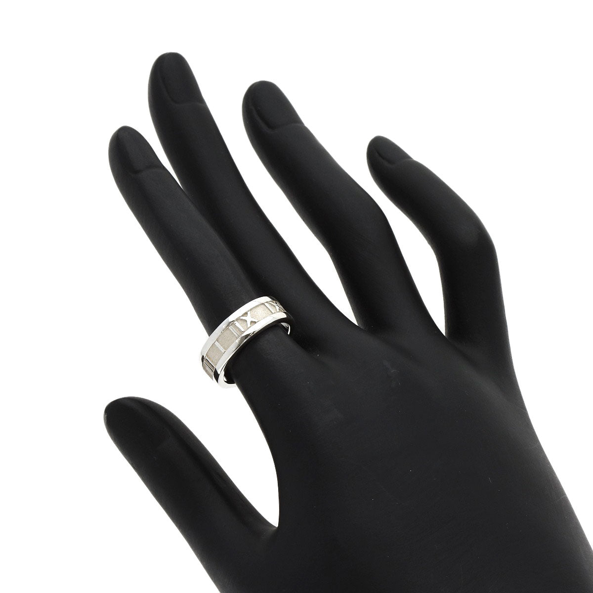 TIFFANY&Co. Atlas Ring Silver Ladies [Used]