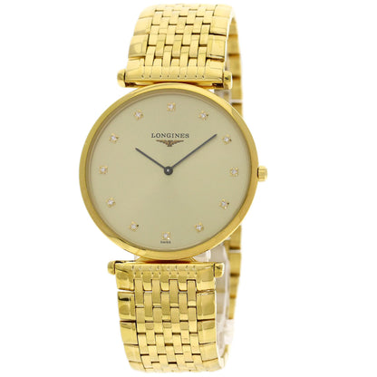 LONGINES Grand classic Watches L4.709.2 Gold Plated/Gold Plated mens