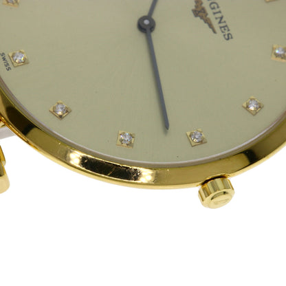 LONGINES Grand classic Watches L4.709.2 Gold Plated/Gold Plated mens
