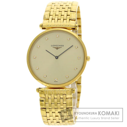 LONGINES Grand classic Watches L4.709.2 Gold Plated/Gold Plated mens