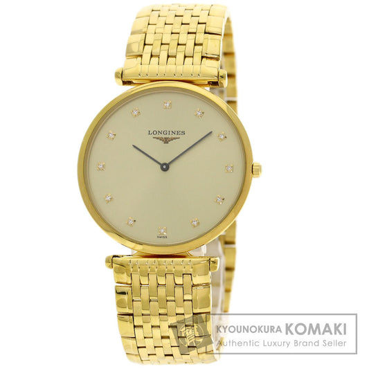 LONGINES Grand classic Watches L4.709.2 Gold Plated/Gold Plated mens