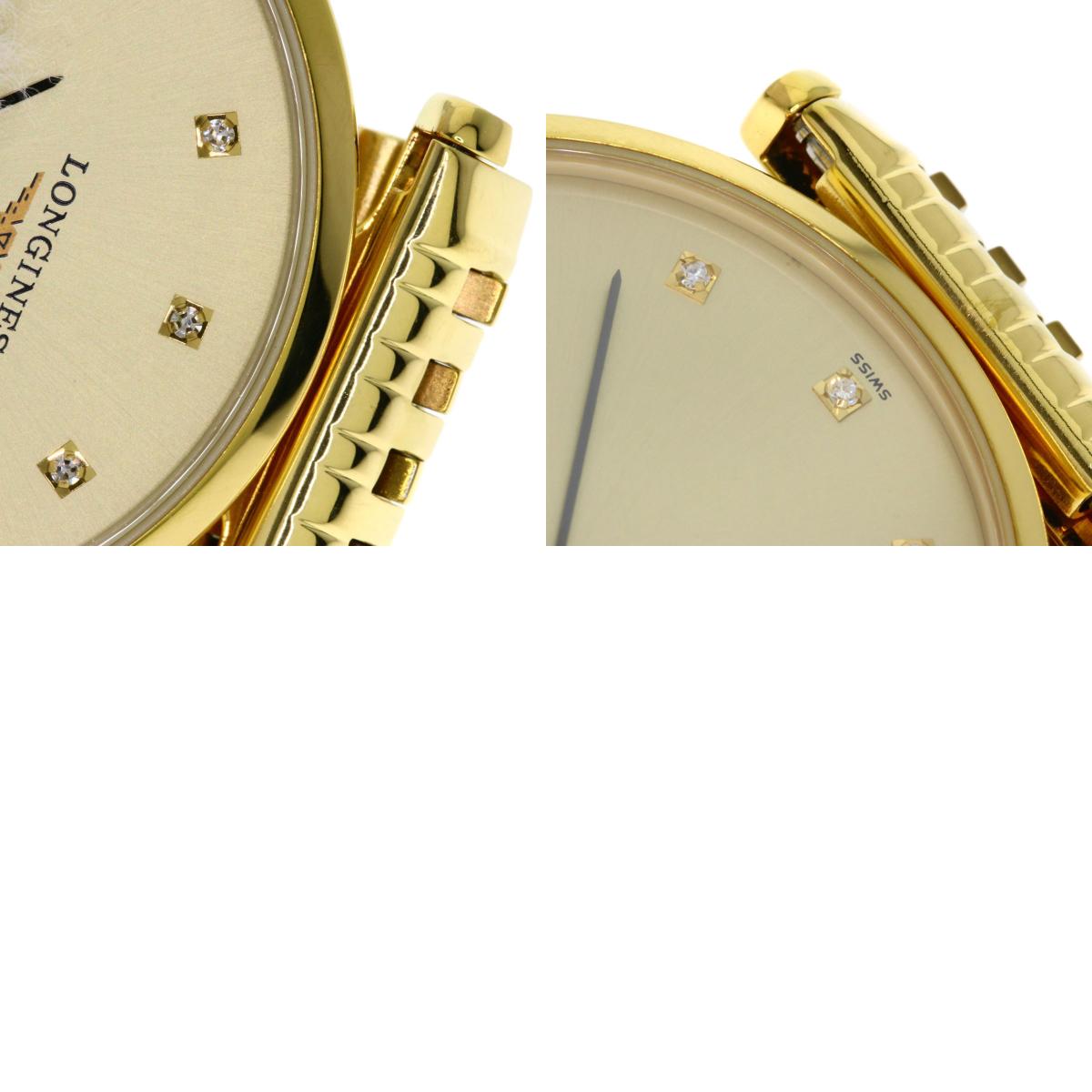 LONGINES Grand classic Watches L4.709.2 Gold Plated/Gold Plated mens
