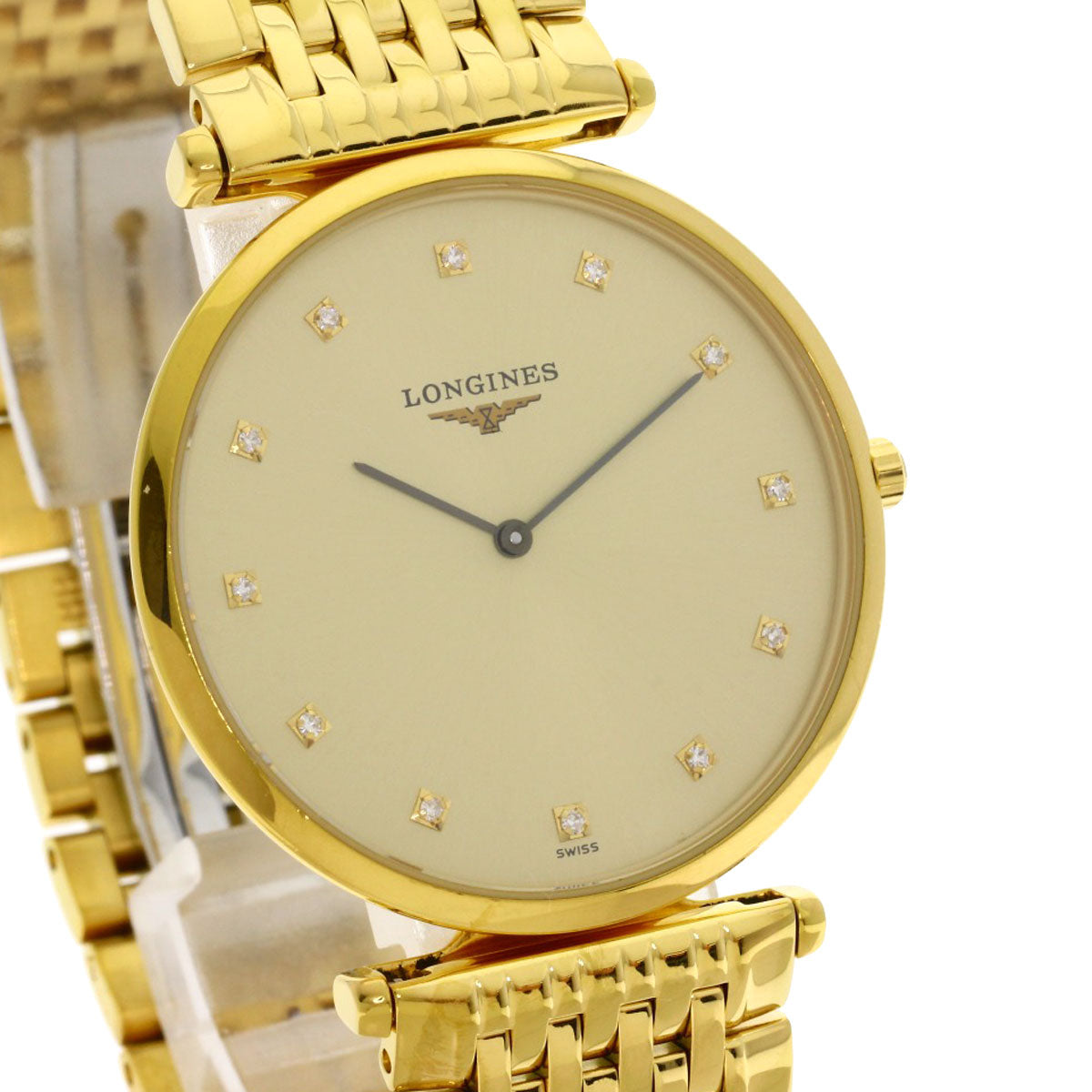 LONGINES Grand classic Watches L4.709.2 Gold Plated/Gold Plated mens