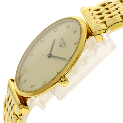 LONGINES Grand classic Watches L4.709.2 Gold Plated/Gold Plated mens