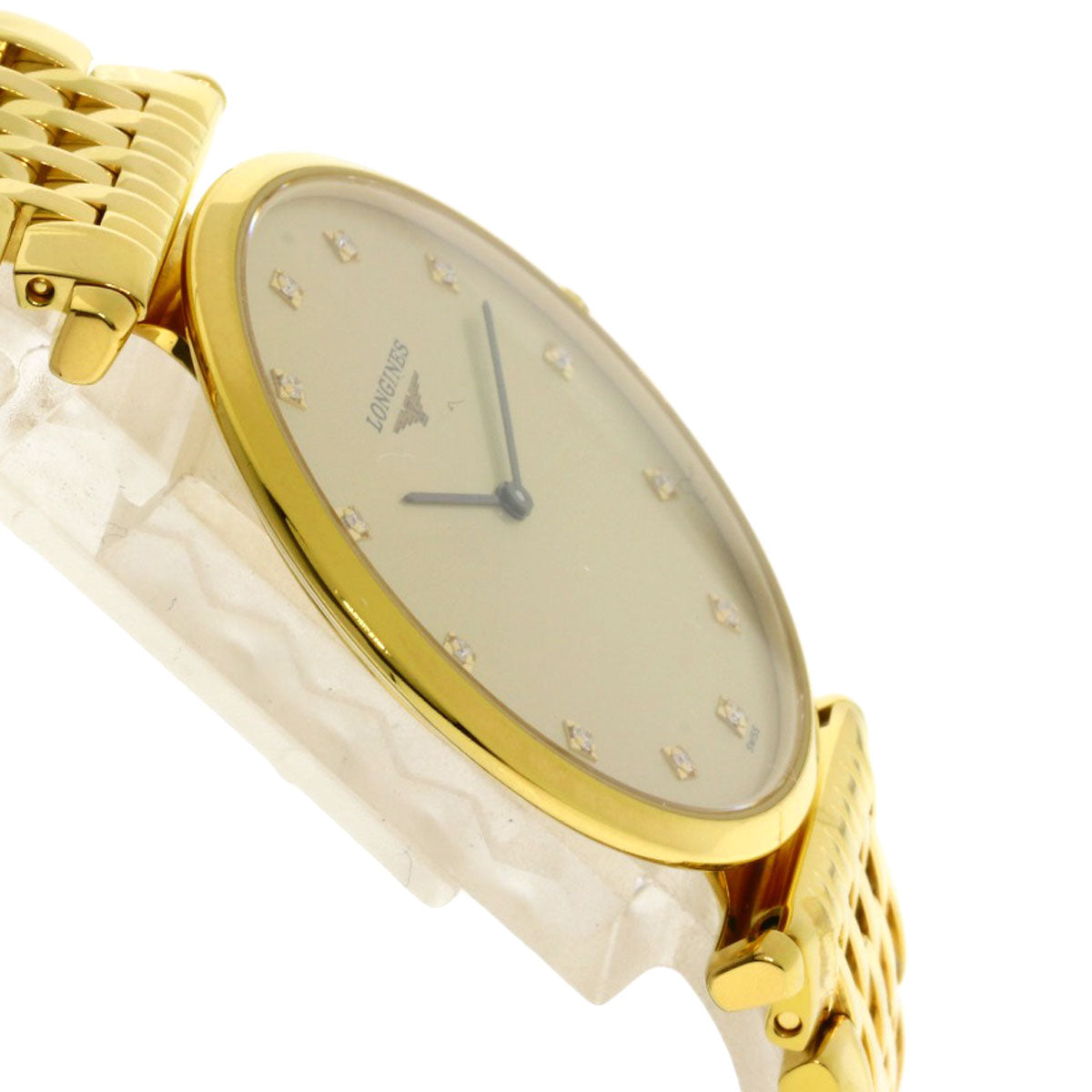 LONGINES Grand classic Watches L4.709.2 Gold Plated/Gold Plated mens