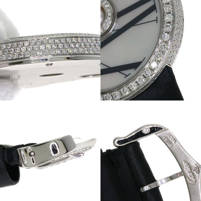 CARTIER Beruru Watches WJ304850 K18 White Gold/Leather Ladies