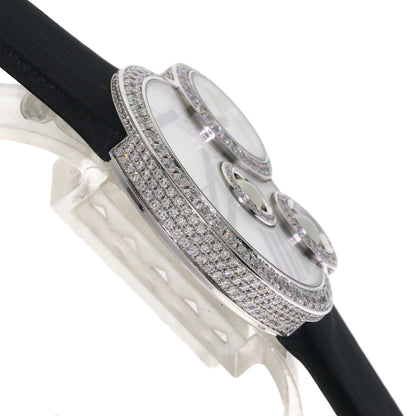 CARTIER Beruru Watches WJ304850 K18 White Gold/Leather Ladies