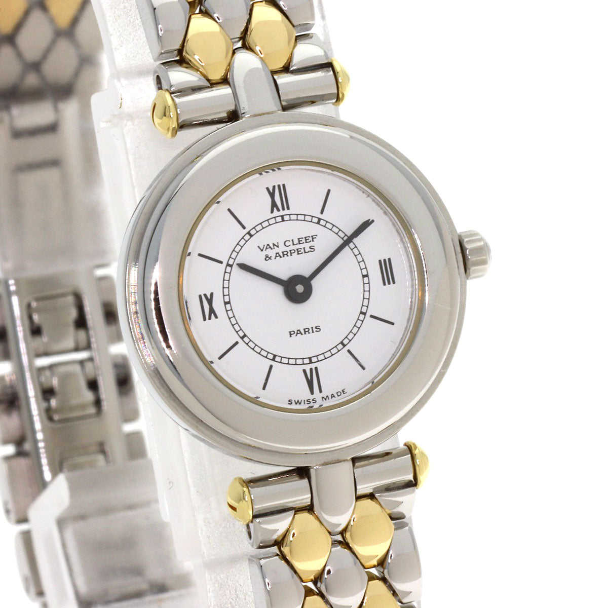 Van Cleef & Arpels La Collection Classic Watches 422907HX4 Stainless Steel/SSxK18YG Ladies