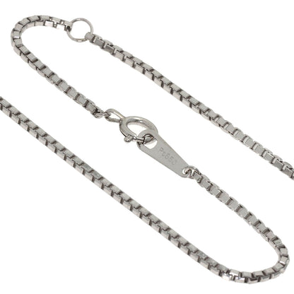 0.41ct Diamond Necklace Platinum PT850 PT900 10.8g　Ladies