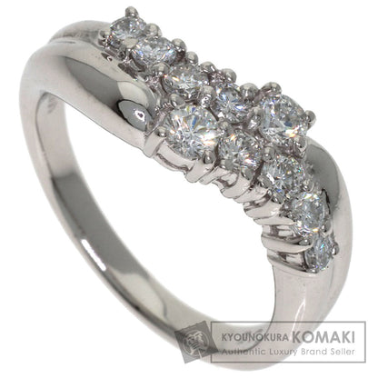 0.58ct Diamond Ring Platinum PT900 7.2g　Ladies