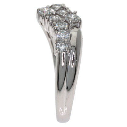 0.58ct Diamond Ring Platinum PT900 7.2g　Ladies
