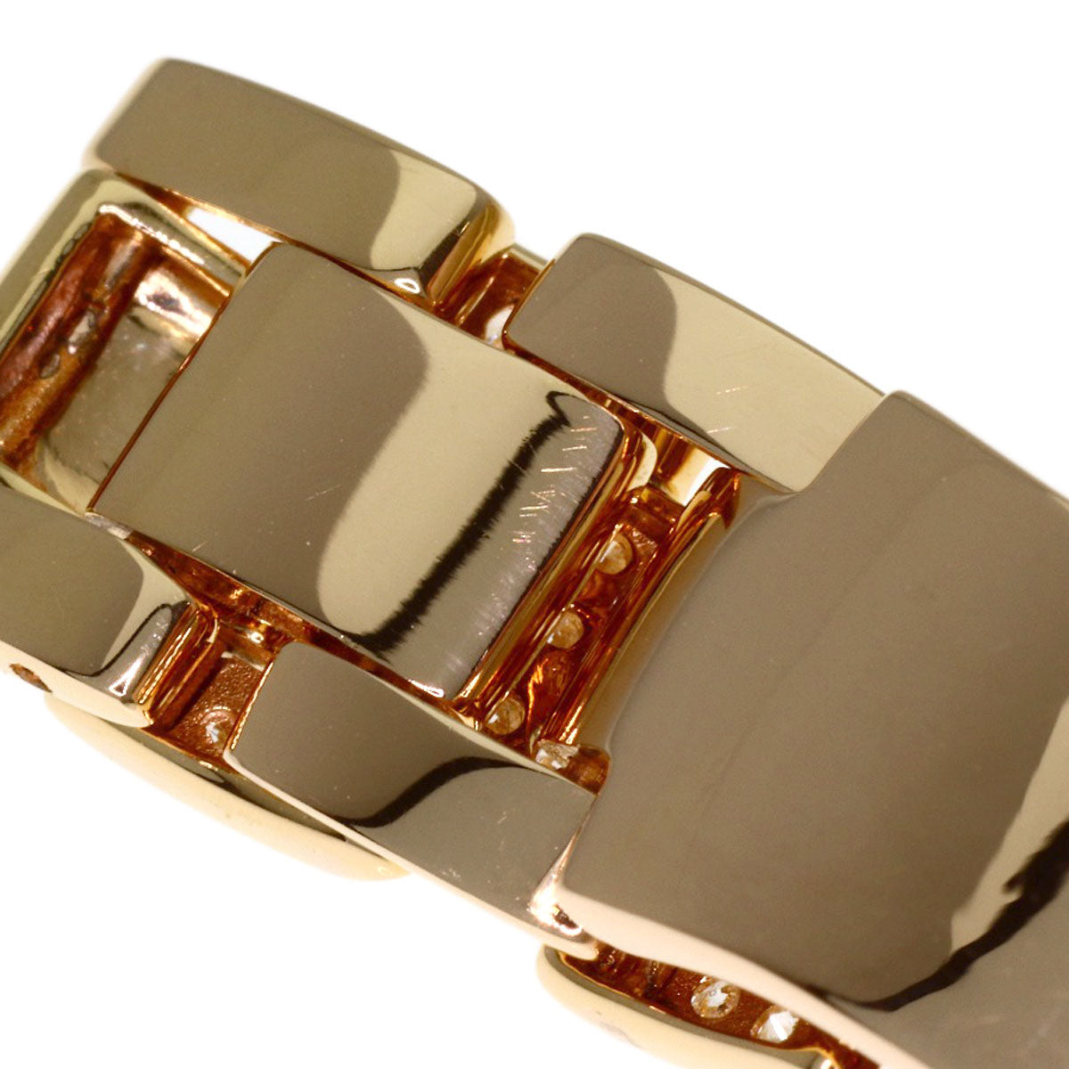 0.25ct Diamond Ring K18 Pink Gold 6.5g　Ladies
