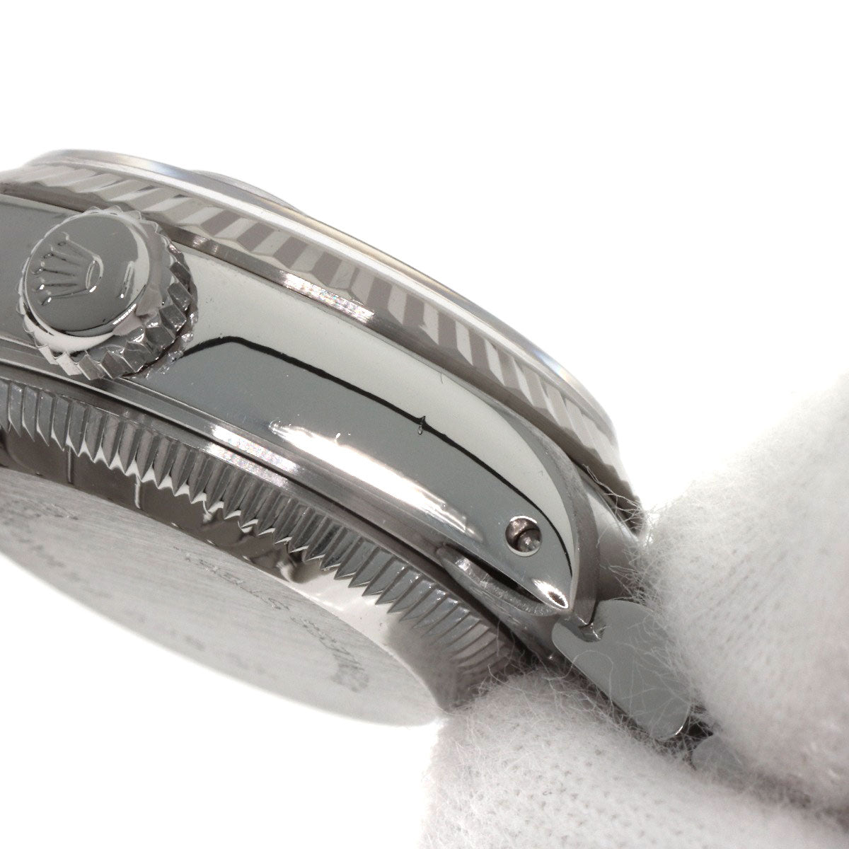 ロレックス 69174G デイトジャスト 10P ダイヤモンド 腕時計 ステンレススチール/SS/K18WG レディース 【中古】【ROLEX】