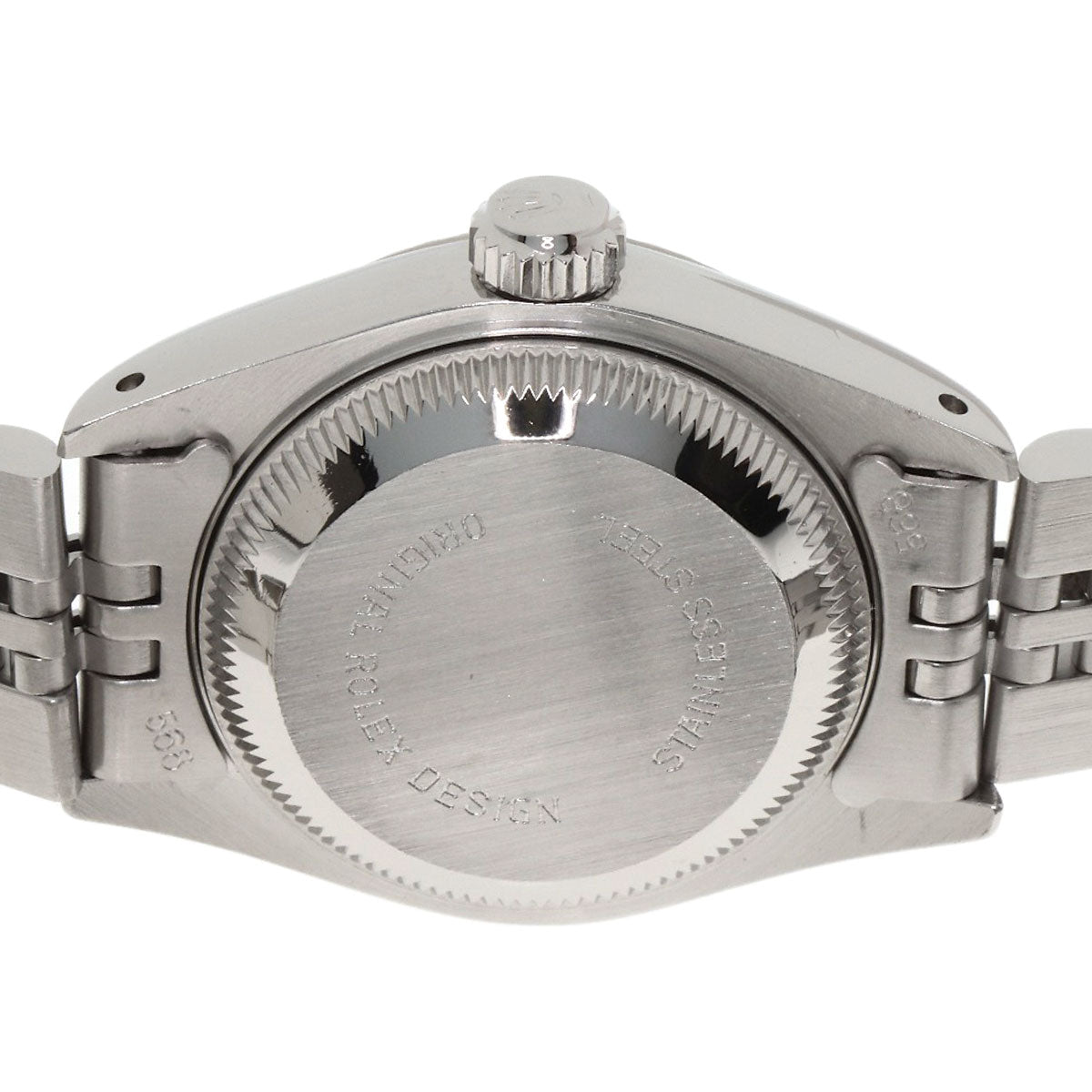 ロレックス 69174G デイトジャスト 10P ダイヤモンド 腕時計 ステンレススチール/SS/K18WG レディース 【中古】【ROLEX】
