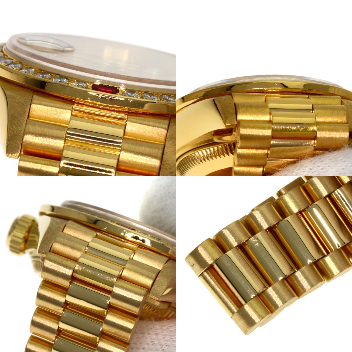 ROLEX DATEJUST 10P Diamond Watches 69068G K18 Yellow Gold/18K Yellow Gold Ladies