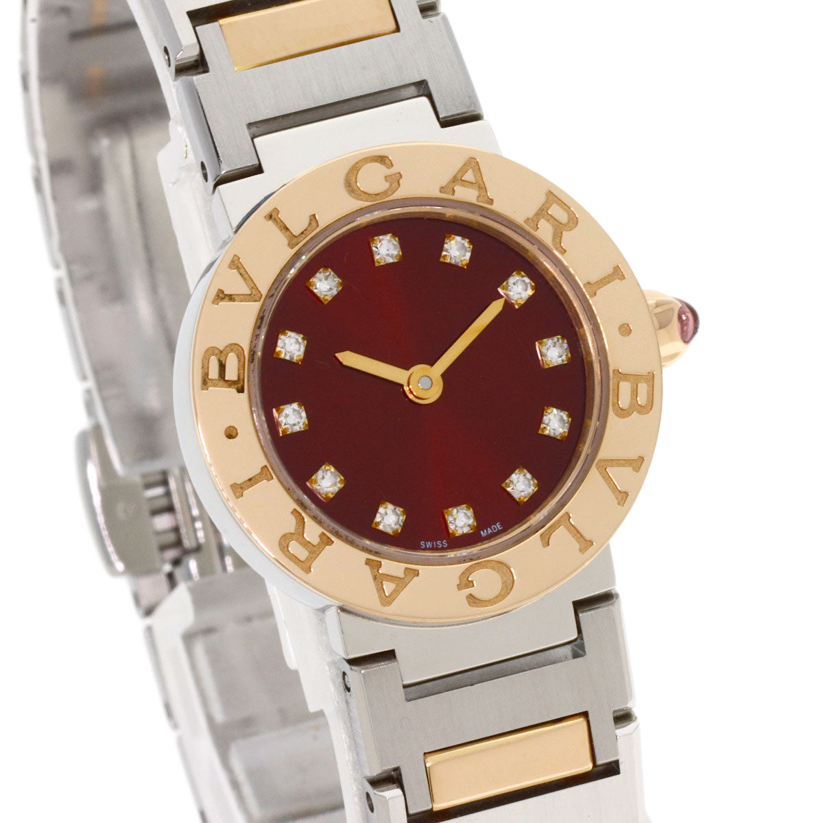 BVLGARI BVLGARI BVLGARI current model Watches BBP23SG Stainless Steel/SSxK18PG Ladies