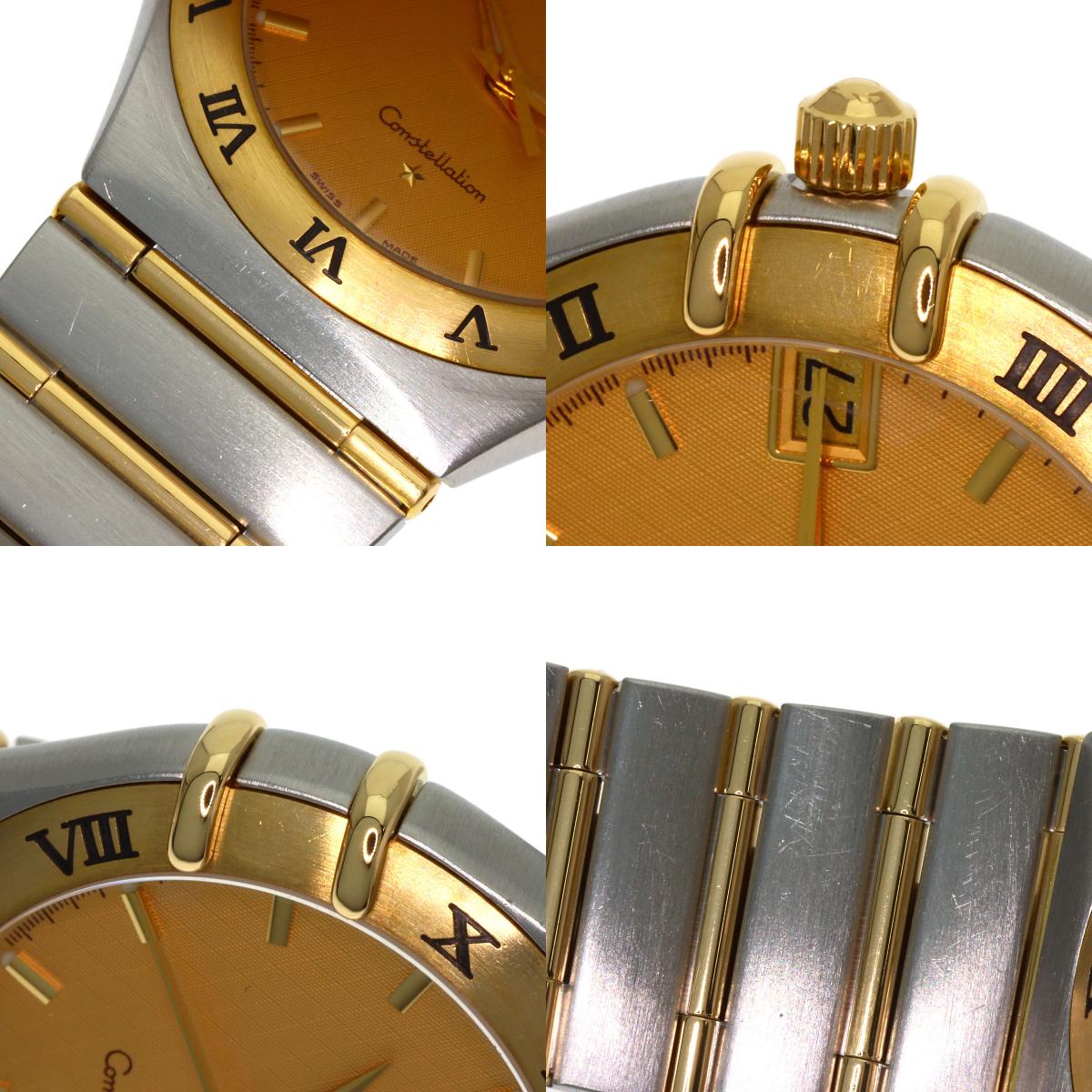OMEGA Constellation full bar Watches 1210.10 Stainless Steel/SSxK18YG mens