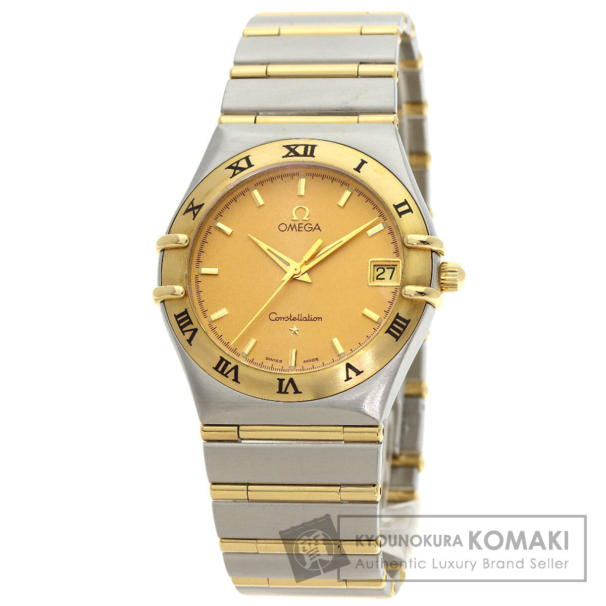 OMEGA Constellation full bar Watches 1210.10 Stainless Steel/SSxK18YG mens
